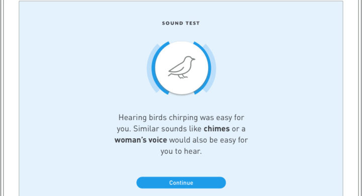 online hearing test