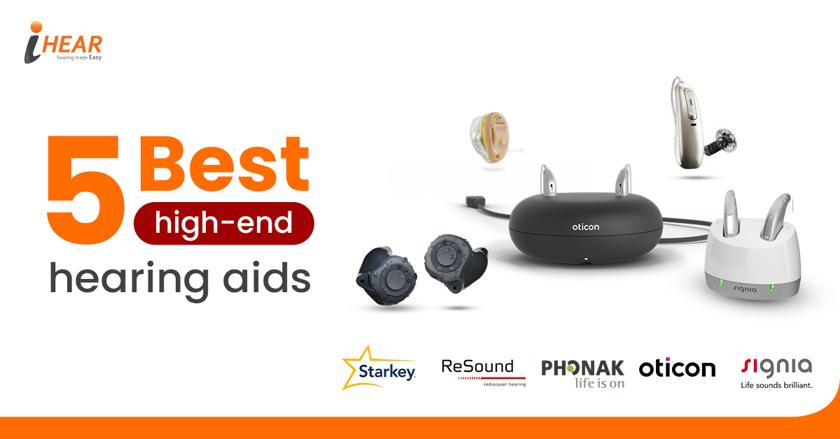 5 best high end Hearing aids